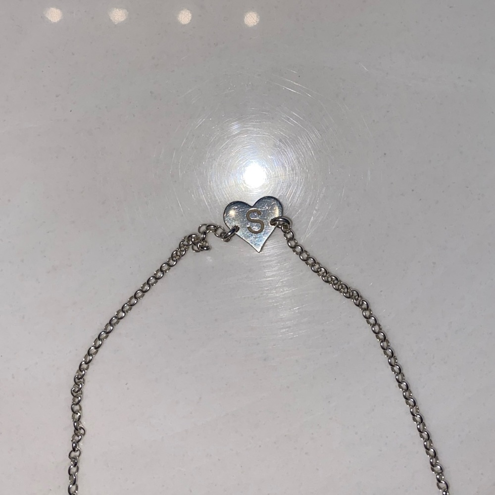 S anklet from Zales!